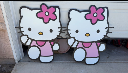 Hello Kitty Cutout